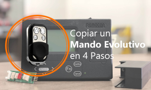 4 pasos para copiar un mando de garaje
