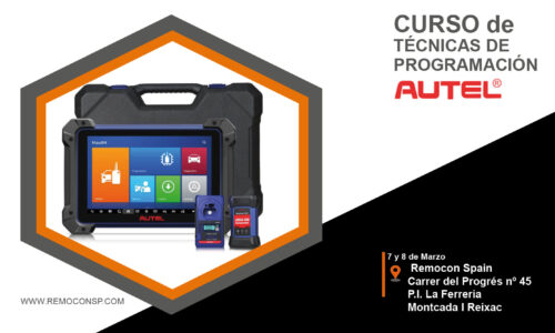 CURSO DE TÉCNICAS DE PROGRAMACIÓN AUTEL