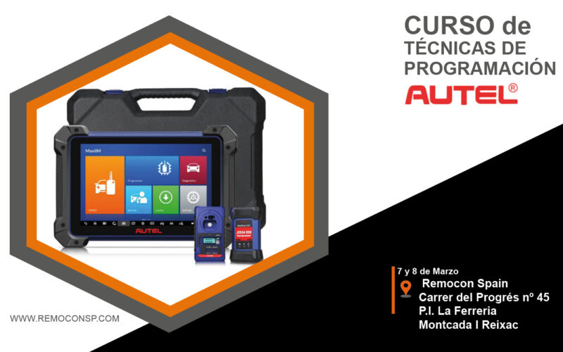 CURSO DE TÉCNICAS DE PROGRAMACIÓN AUTEL